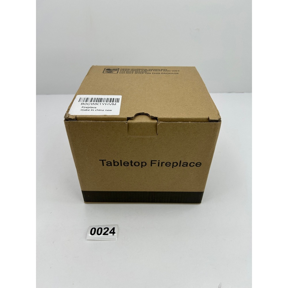 Unbranded Tabletop Fireplace‎ Unisex 18cm Black New